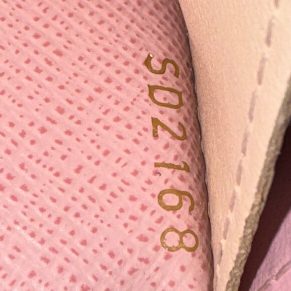 Authentic Louis Vuitton Emilie Wallet in Damier Azur Canvas - Picture 15 of 16